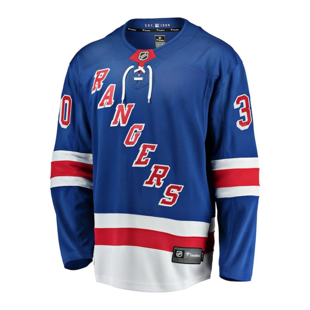 Fanatics New York Rangers Replica Jersey Henrik Lundqvist