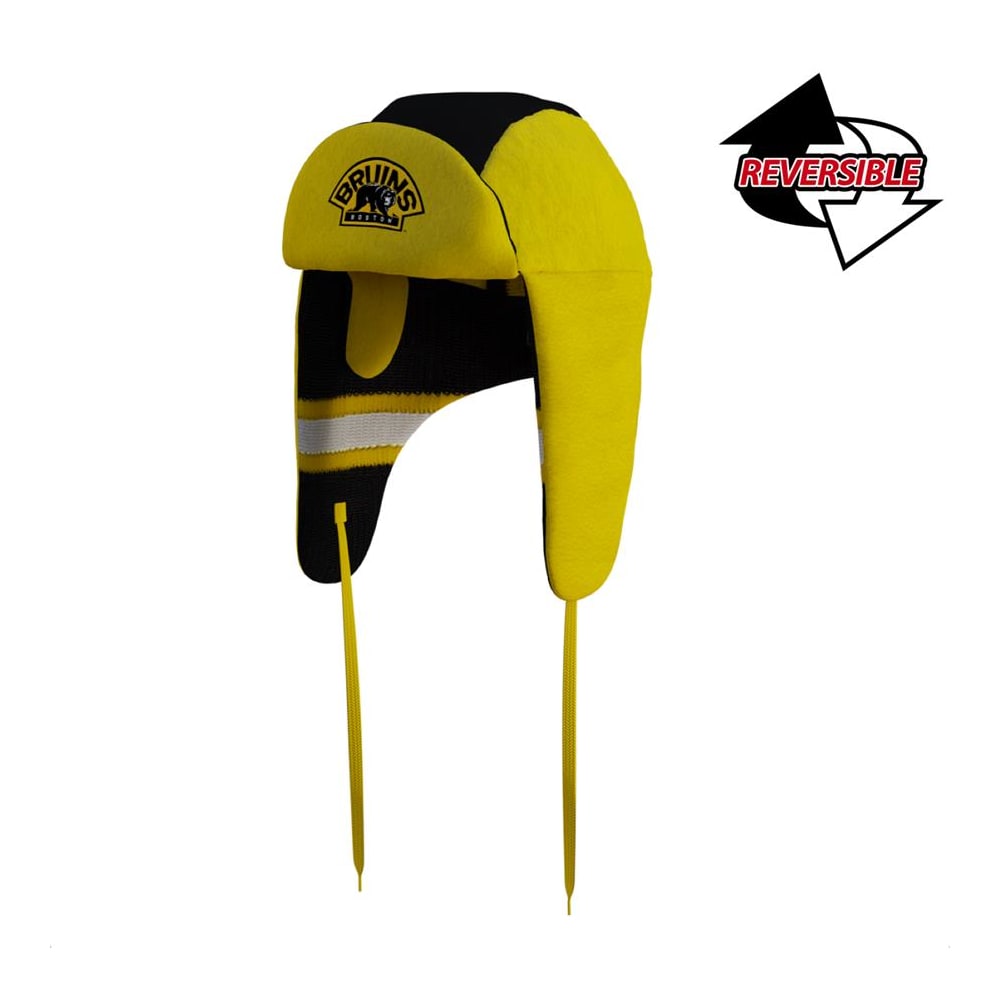 boston bruins trapper hat