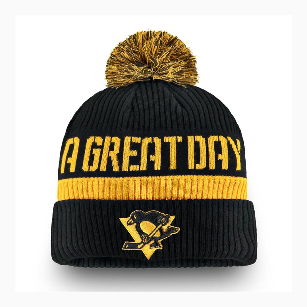 Fanatics Pittsburgh Penguins 2019 Stadium Series Pom Knit Hat