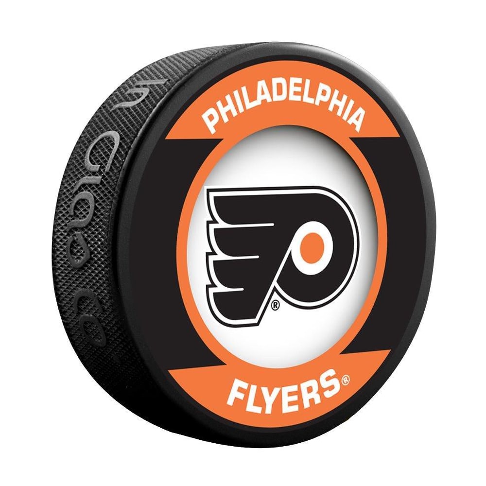 Inglasco Nhl Retro Hockey Puck Philadelphia Flyers Pure Hockey