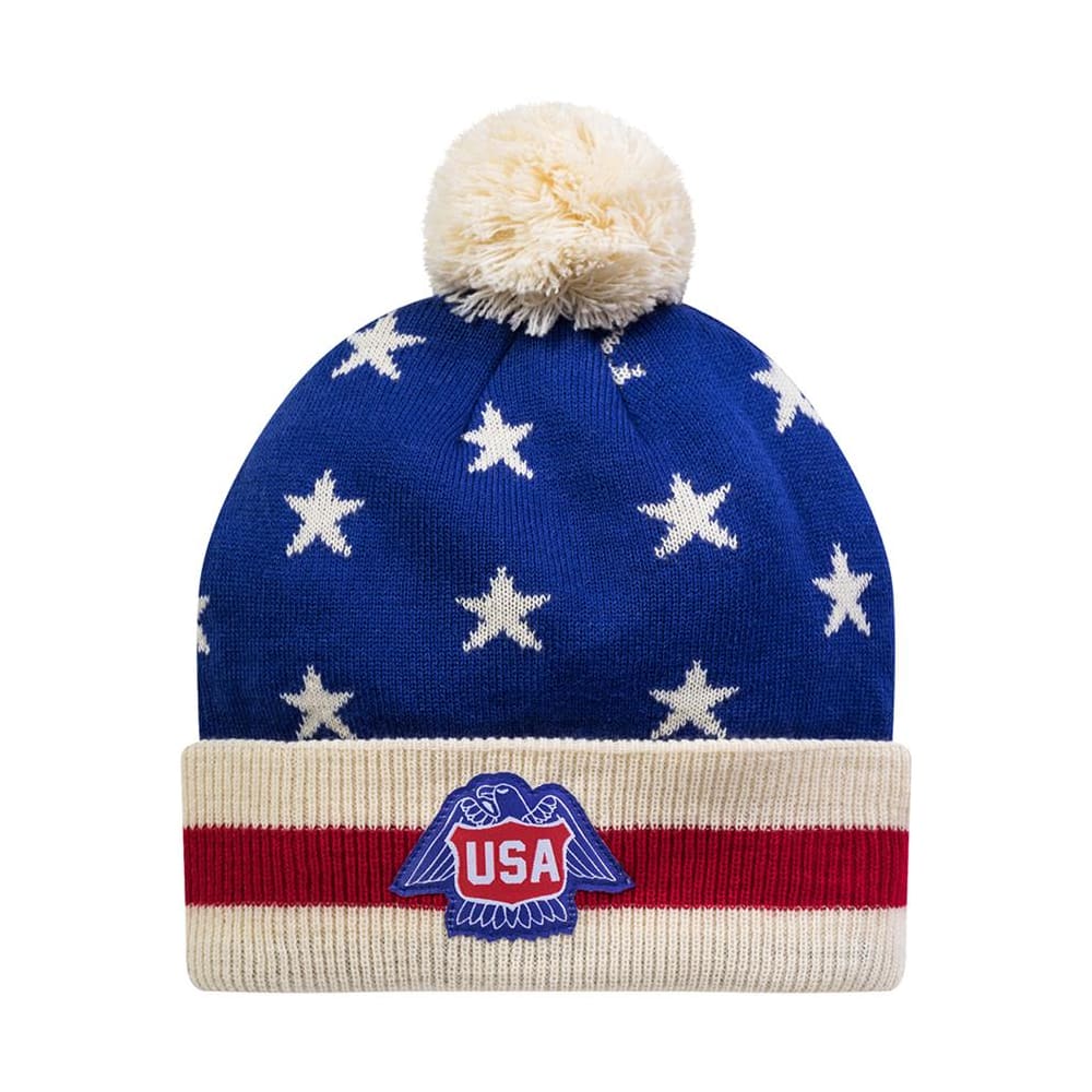 USA Hockey 1976 Knit Pom Hat - Adult