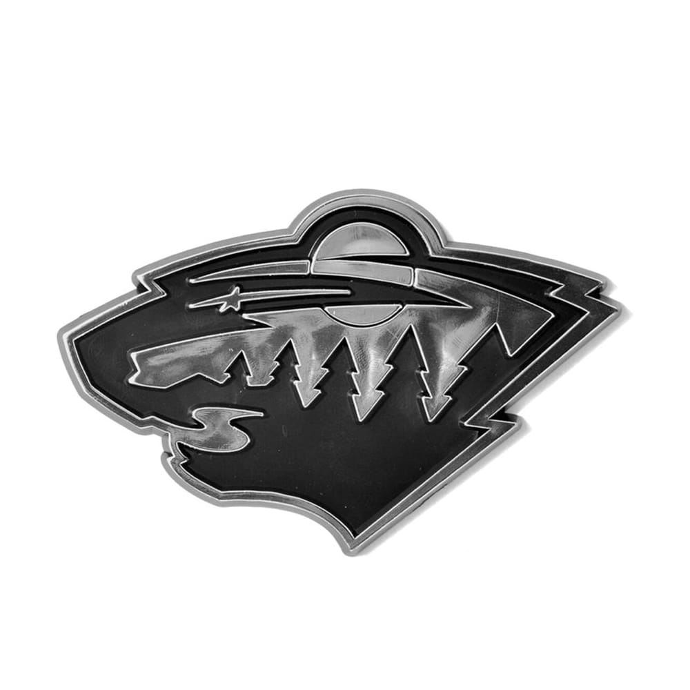 Chrome Auto Emblem Minnesota Wild Pure Hockey Equipment
