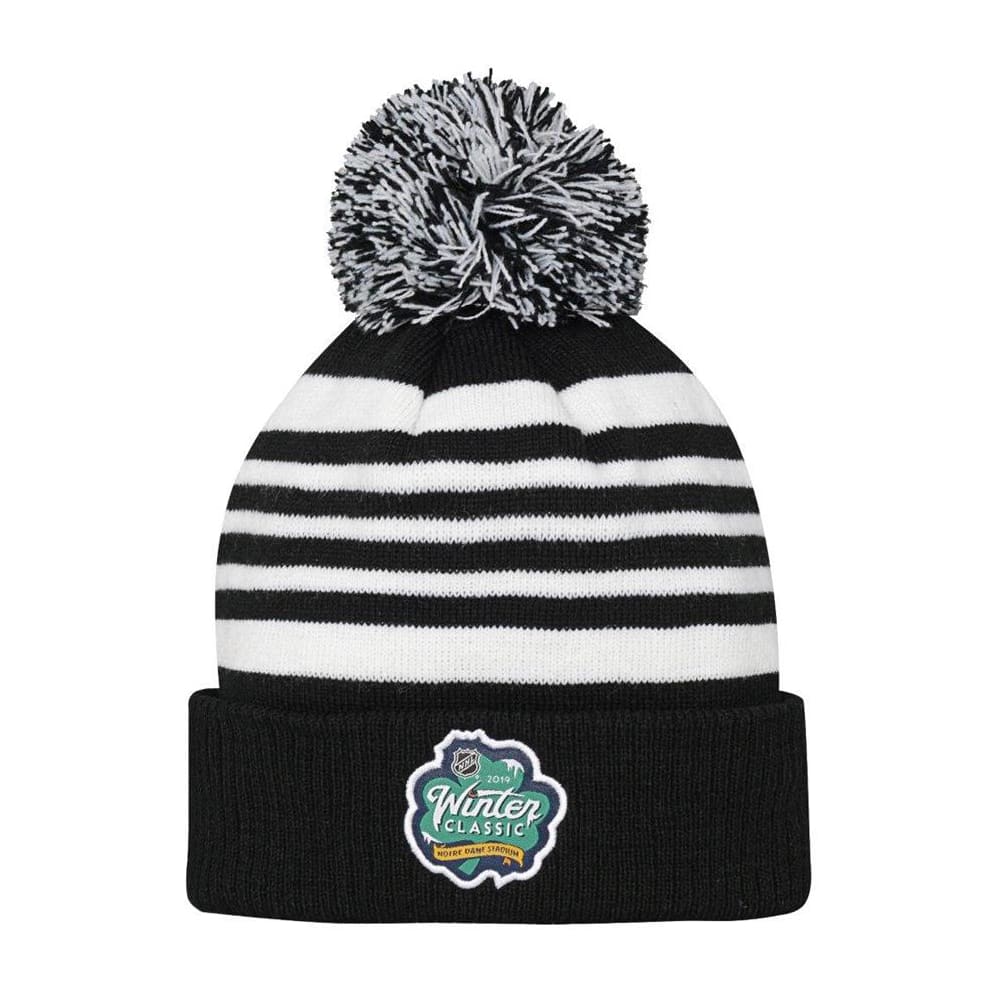 Blackhawks winter classic knit hat