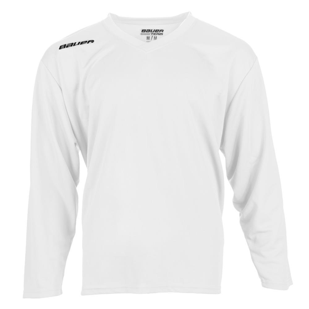 white practice jersey