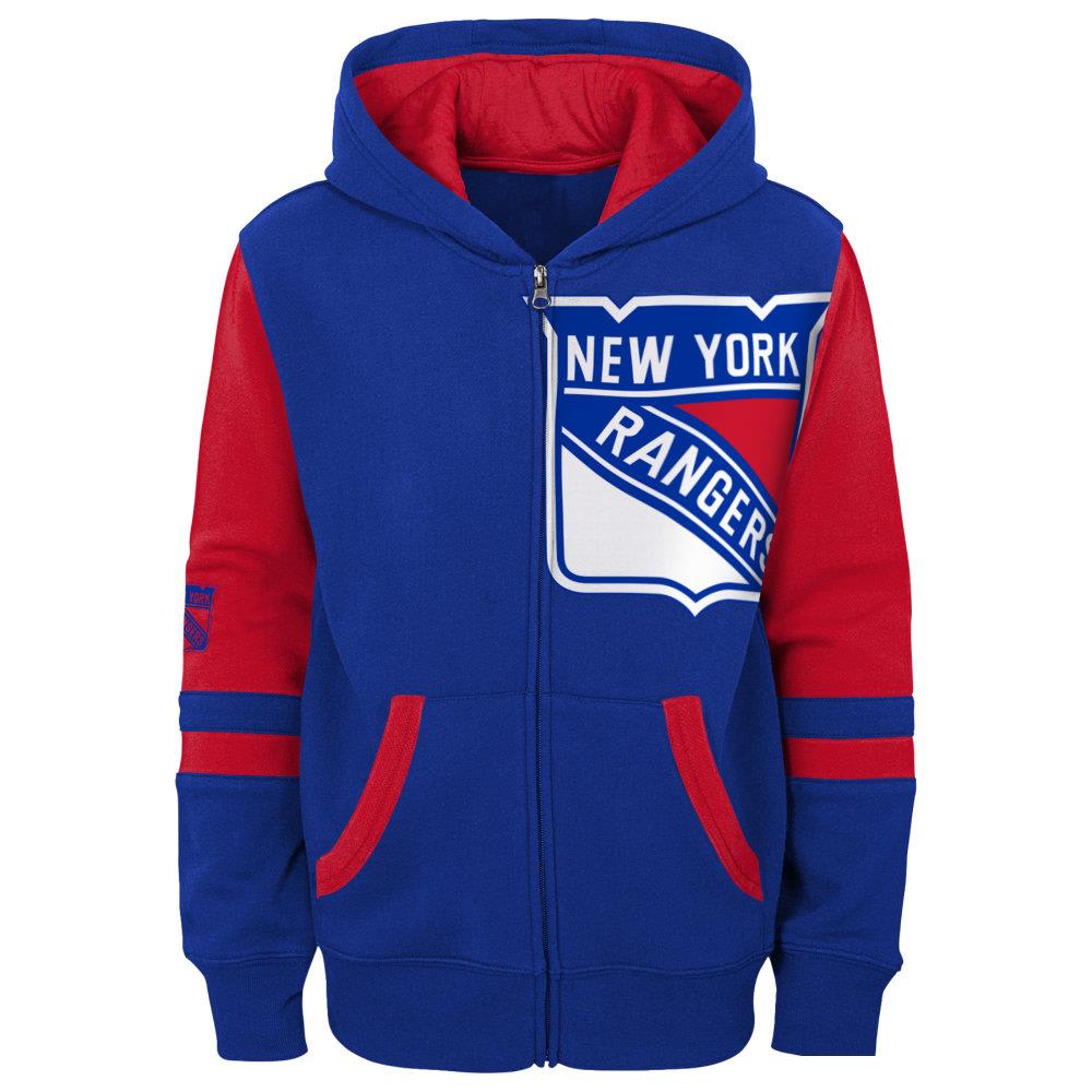 new york rangers zip up hoodie