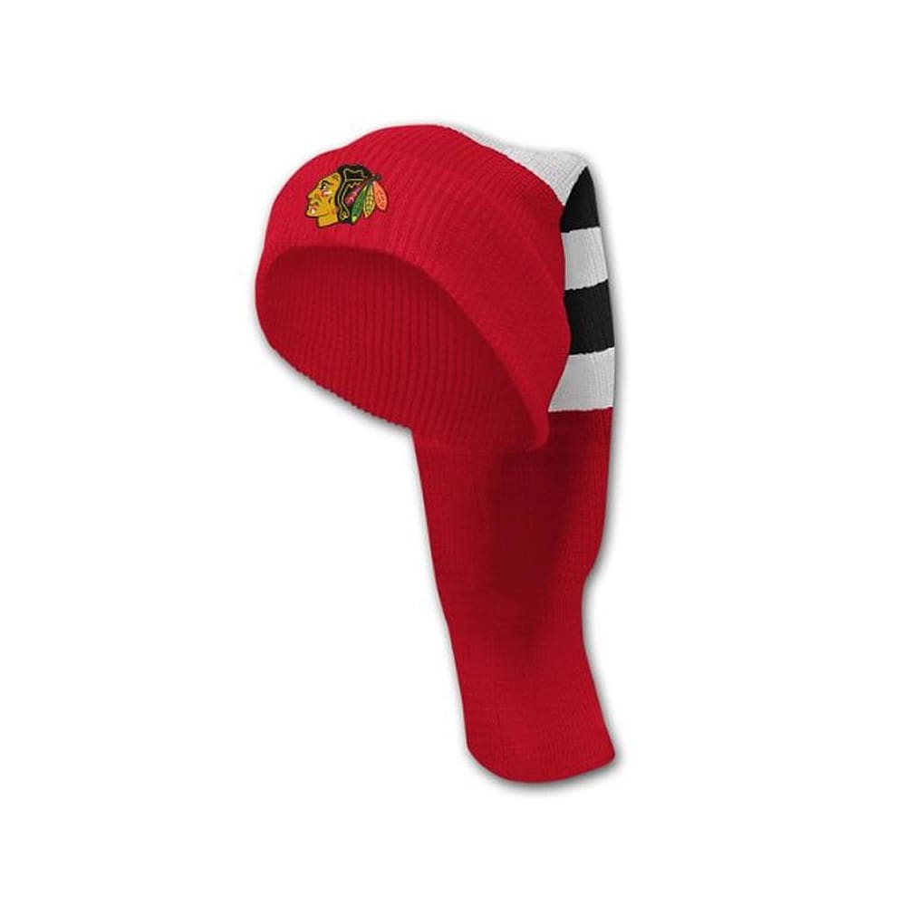 Reebok Chicago Blackhawks Hockey Sock Knit Winter Hat Youth