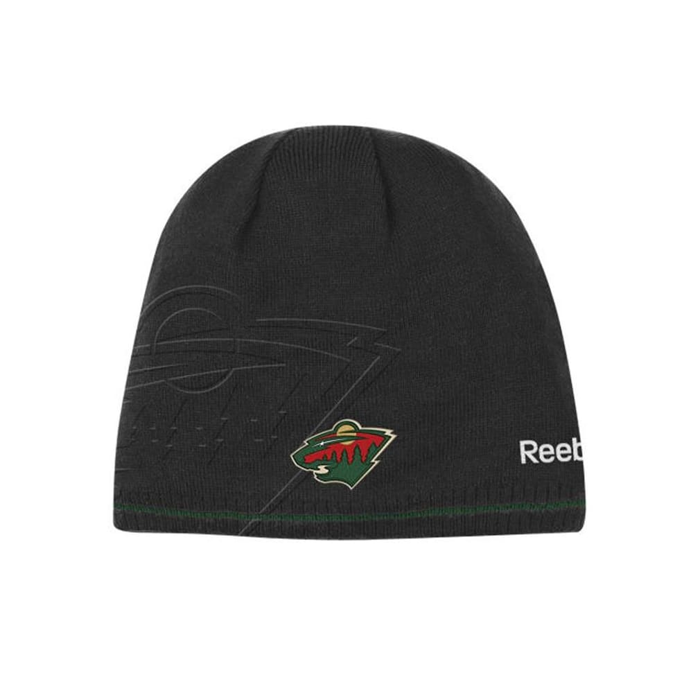 Reebok Minnesota Wild Official Reversible Team Knit Winter Hat