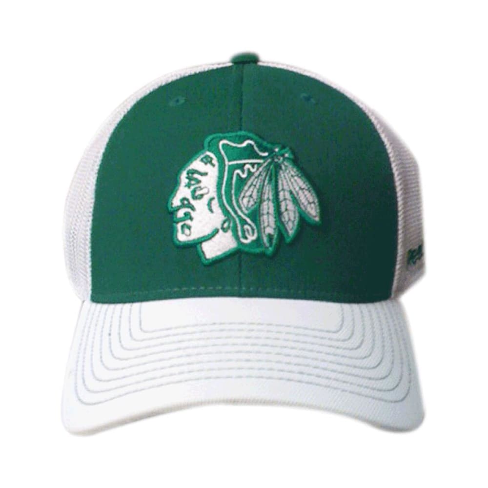 green blackhawks hat