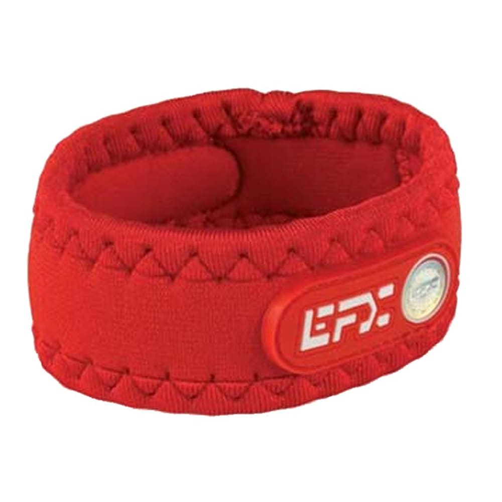 White/Red, 7Inch Wristbands EFX Silicone Sport Wristband Sports