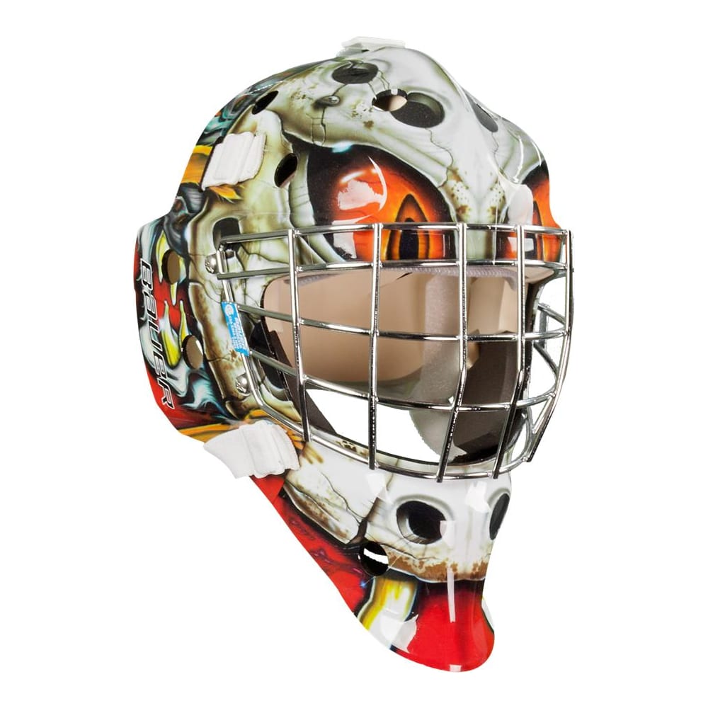 Bauer Nme 3 Decal Goalie Mask Senior Pure Hockey Equipment
