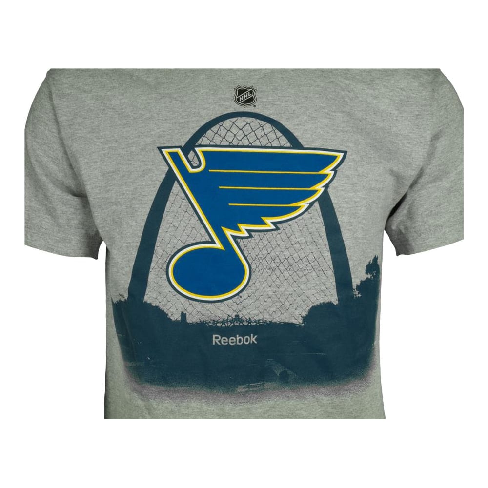 Reebok St Louis Blues Arch Tee Shirt Senior Pure Hockey Equipment