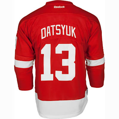 boys red wings jersey