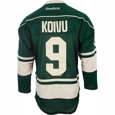 Reebok Mikko Koivu Minnesota Wild Premier Jersey - Third - Mens