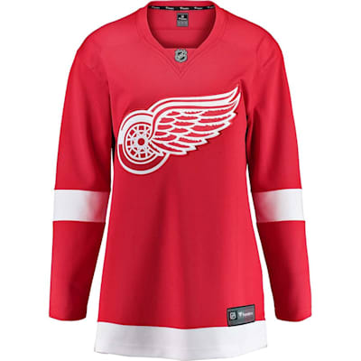 womens red wings jersey