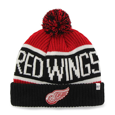 red wings knit hat