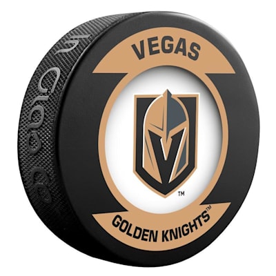 Inglasco Nhl Retro Hockey Puck Vegas Golden Knights Pure Goalie Equipment