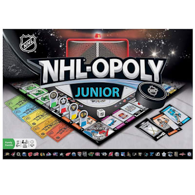 Masterpieces Nhl Opoly Junior Board Game Pure Hockey Equipment