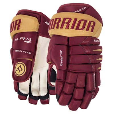 Warrior Alpha Pro Hockey Gloves Senior Pure Hockey Equipment
