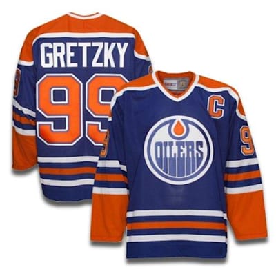 Hockey Wayne Gretzky Oilers Jersey 