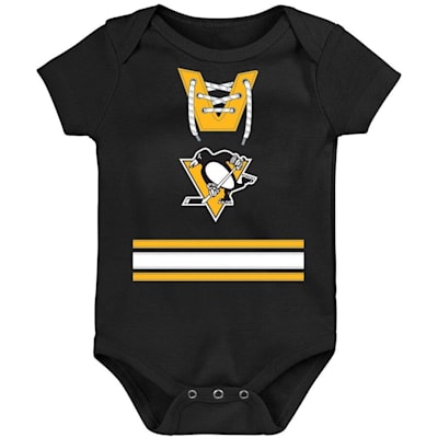 Adidas Hockey Pro Onesie Pittsburgh Penguins Infant Pure