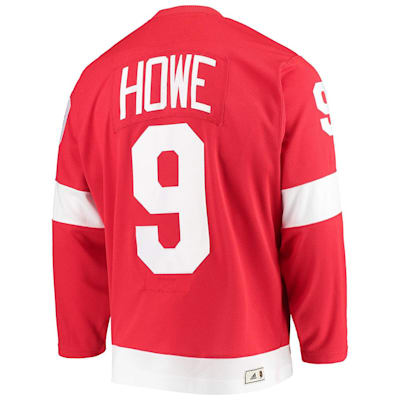 red wings throwback jersey