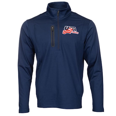 USA Hockey 1/2 Zip Pullover - Adult | Pure Hockey Equipment