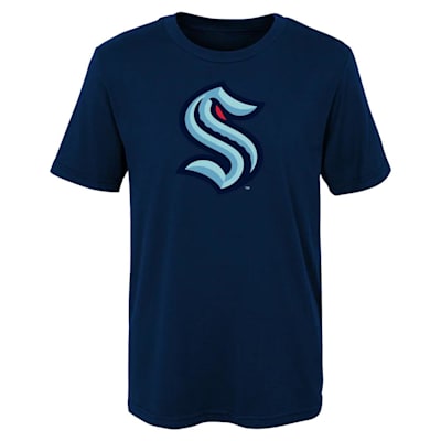 Adidas Primary Logo Short Sleeve Tee - Seattle Kraken ...