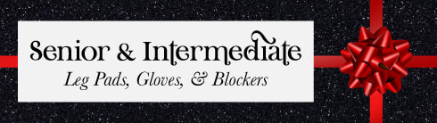 Senior & Intermediate Leg Pads, Gloves & Blockers