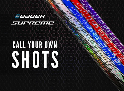 Custom Bauer Hockey Sticks