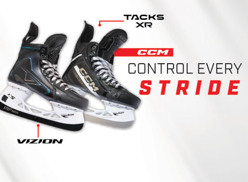 Shop The New CCM Vizion & Tacks Skates