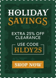 Holiday Clearance Sale - Save 25% On Clearance