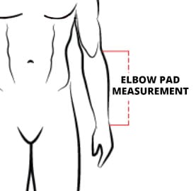 Generic Elbow Pad Measurement Chart
