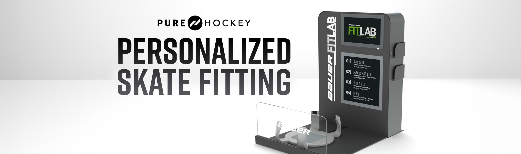 Bauer 3D Fit Lab Scanner - Pure Hockey Personalized Skate Fitting