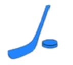 Stick and Puck Icon
