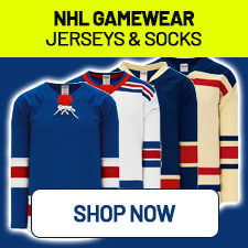 Shop AK NHL Gamewear Jerseys & Socks!